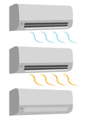 エアコンのイラスト
