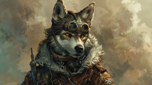 Steampunk Alusky