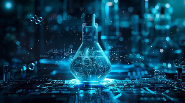 cover image for a R&D chemical or pharmaceutical company