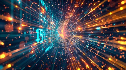 Obraz premium realms abstraction