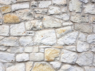Ancient stone wall texture background.