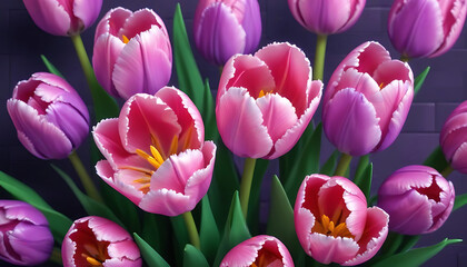 Fototapeta premium pink lotus flower