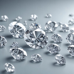 set of diamonds
