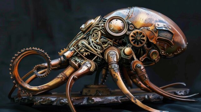 Steampunk Cephalaspis