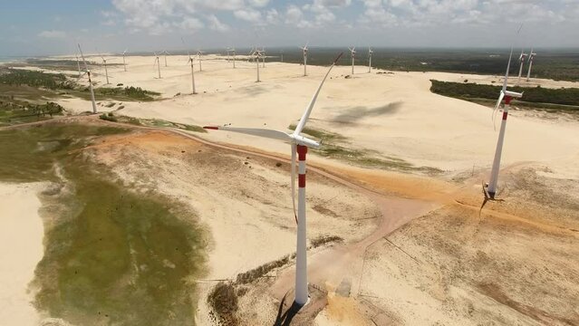 Munda&uacute; Wind Farm - Trairi, Cear&aacute;, Brazil