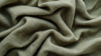 Green fabric background