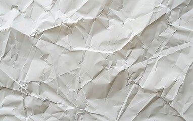 Textured off-white paper background with subtle wrinkles and marks.