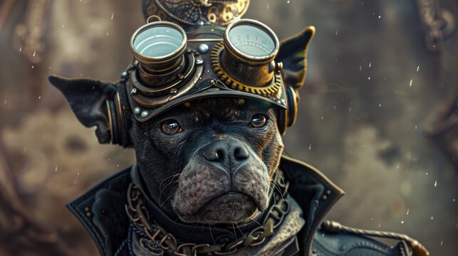 Steampunk Labrabull.