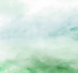 Green watercolor overlay