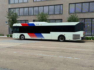 Metro bus in Houston Texas