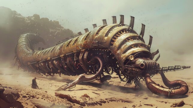 Steampunk Sandworm