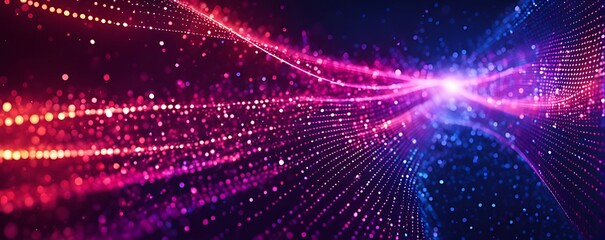 Naklejka premium Advanced Digital Background for Technological Operations: AI, Neural Networks, Data Transmission, and Scientific Research