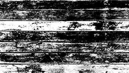 Obraz premium 9-85. Wood board Texture Effect - Illustration. Black and white vector textures in scratch background.