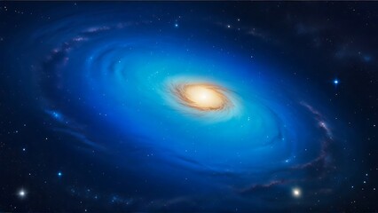 Galactic Beauty: A Celestial Halo of Twinkling Stars