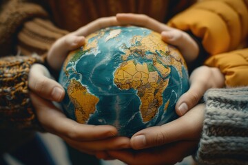 World Population Day: Celebrating the diversity of humanity united under the embrace of the globe with people of different nationalities