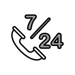 Obraz premium Telephone icon PNG