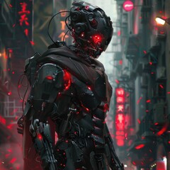 The sci-fi cyborg god Ares