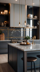 Custom Home Interior Kitchen