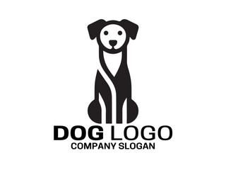 Dog Logo Design Vector Template