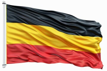 Fototapeta premium An error occurred at the Asian factory in the sequence of the colors of the German flag. International scandals