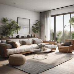 interior, room, modern interior, living room, bedroom