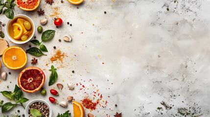 Fresh Fruits Displayed on Table