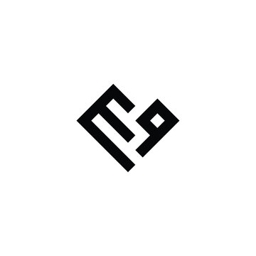 recommend clip art: letter M and Q simple logo symbol vector