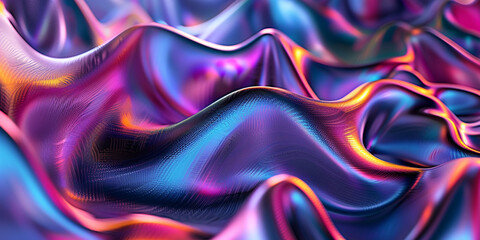Obraz premium abstract purple 3d background with wave