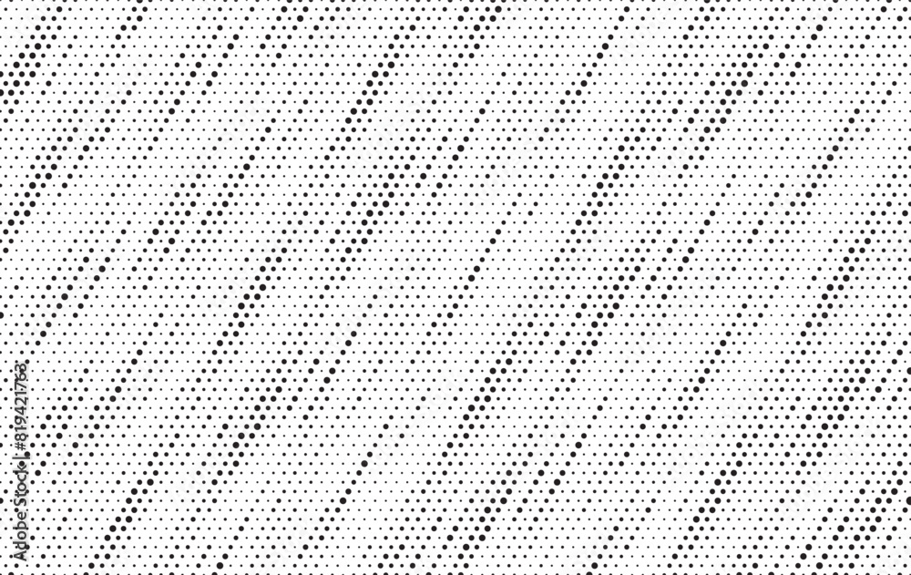 Poster halftone vector background. monochrome halftone pattern. abstract geometric dots background. pop art