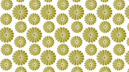 豪華な菊の背景パターン