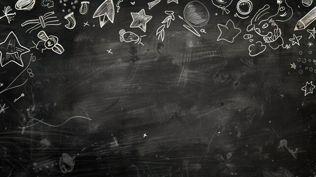 Artistic Showcase: Opening Night of the Exhibition on Chalkboard Canvas