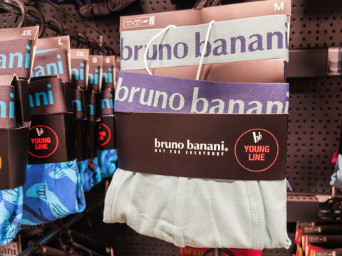 Men's Designer Underwear on Display