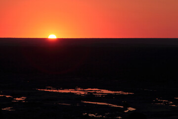 Afrikanischer Busch - Krügerpark - Olifants River / African Bush - Kruger Park - Olifants River /