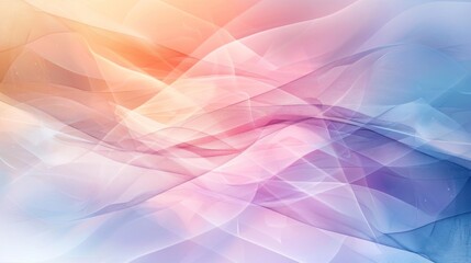 A colorful, abstract background with a pink and blue wave