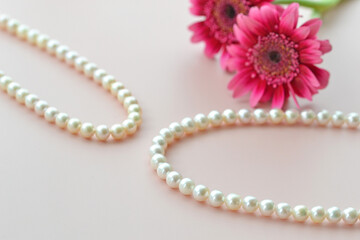 真珠のネックレス
