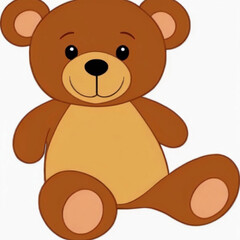 Fototapeta premium brown teddy bear Generated by Ai 