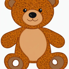 teddy bear with a heart Generated by Ai 