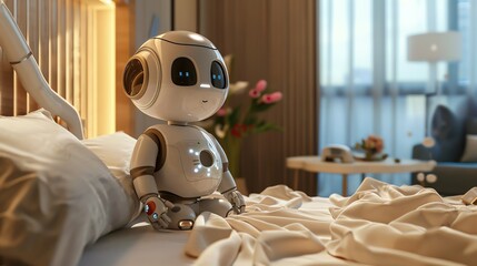 Develop a childfriendly robotic nurse that can monitor and engage with kids while providing healthcare