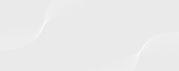 Modern abstract background with wavy lines, Abstract white digital blend wave lines and technology background, vector illustration,