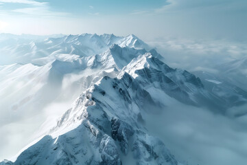 Obraz premium landscape with snow