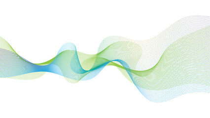 Wavy Abstract background with business lines, business curve lines, graphic element colorful vector illustration background