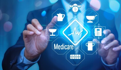 Medical and Health Care Concept, Medicare