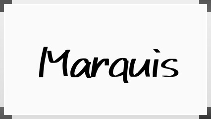 Marquis のホワイトボード風イラスト