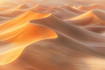 A real photography with Details of sand dunes in a sunset