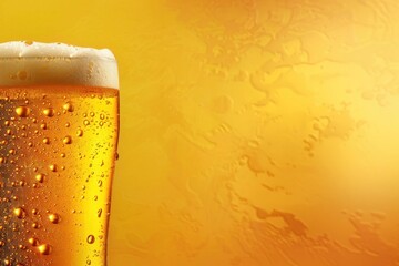 Beer background. Copy Space. Free Space.