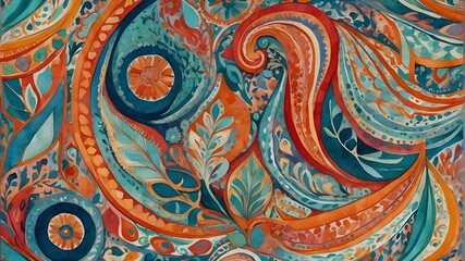 traditional thai art painting