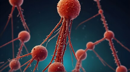 Therapeutic bacteriophages, conceptual illustration.generative.ai 