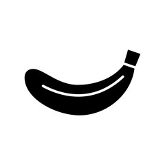 banana solid icon vector design