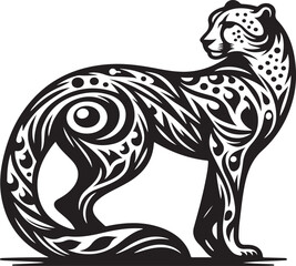 cheetah vector ilastration