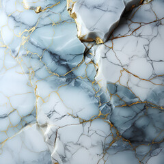 a marble with a gold and black pattern on it